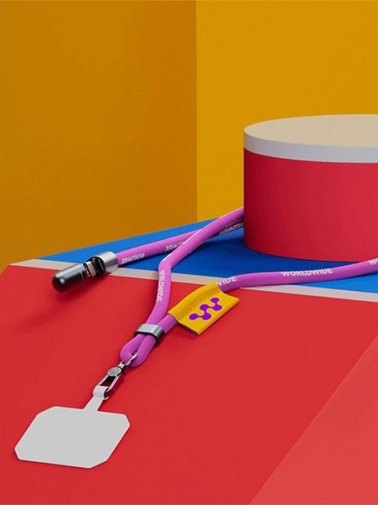 LANYARD / CORDINO PORTA BADGE E CELLULARE CON CAVO SNAPSLING